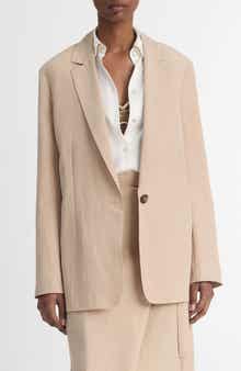 Vince Relaxed Textured Blazer