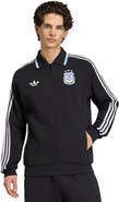adidas Men's adidas Black Argentina National Team 2026 Away Full-Zip Anthem Jacket
