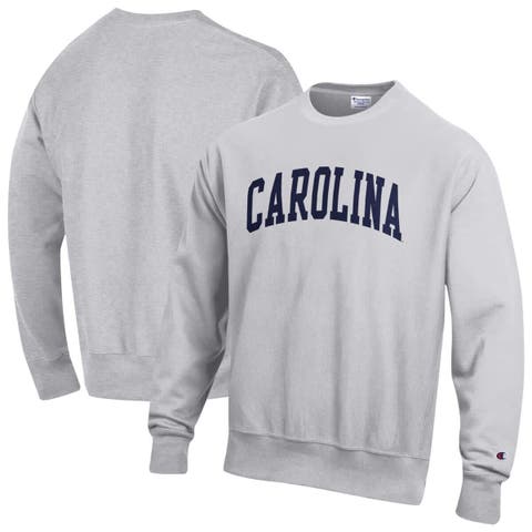 Men
s Champion Gray North Carolina Tar Heels Reverse Weave Fleece Sweatshirt