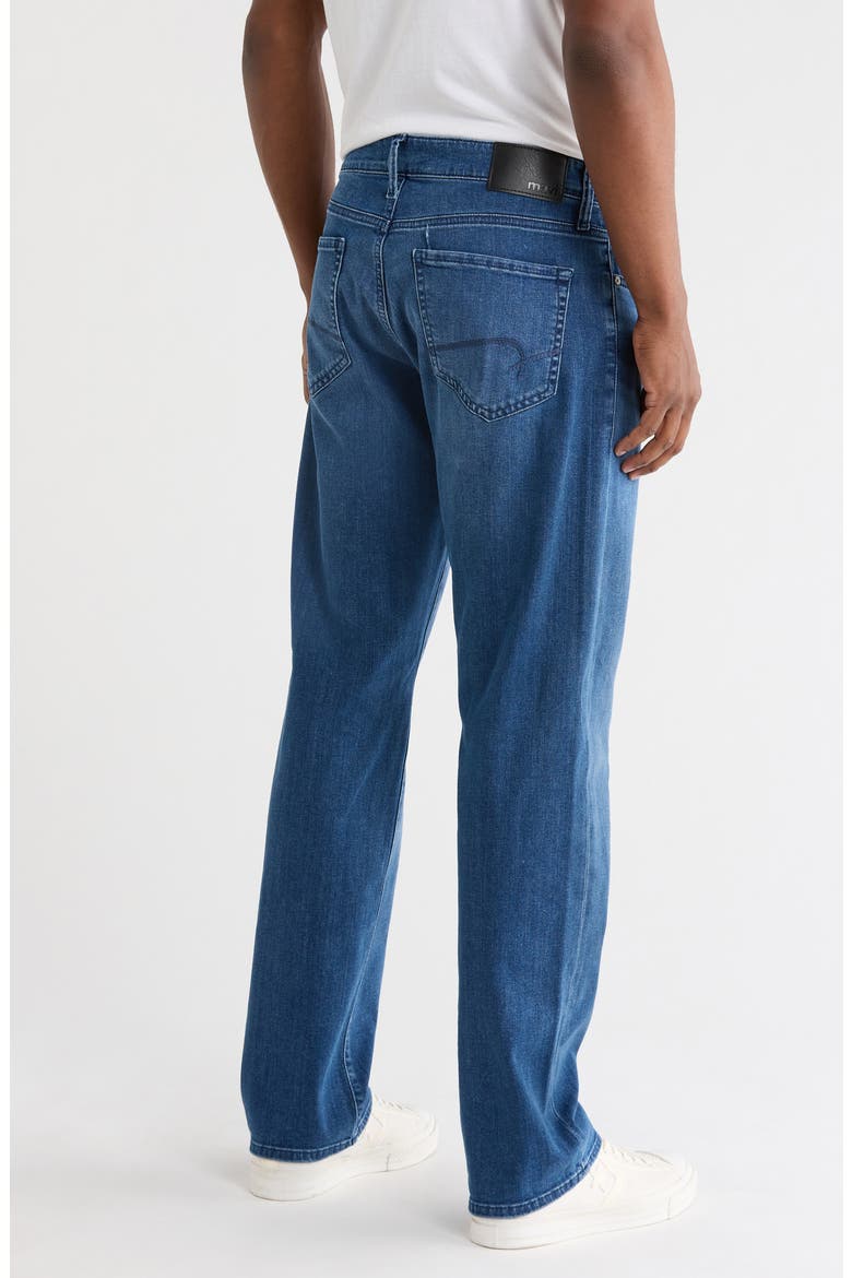Matt Relaxed Straight Leg Jeans, Alternate, color, MID BRUSHED OCEAN CI