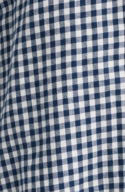 Damson Madder Antonia Gingham Organic Cotton Pajamas In Blue