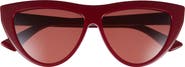 Bottega Veneta 57mm Cat Eye Sunglasses