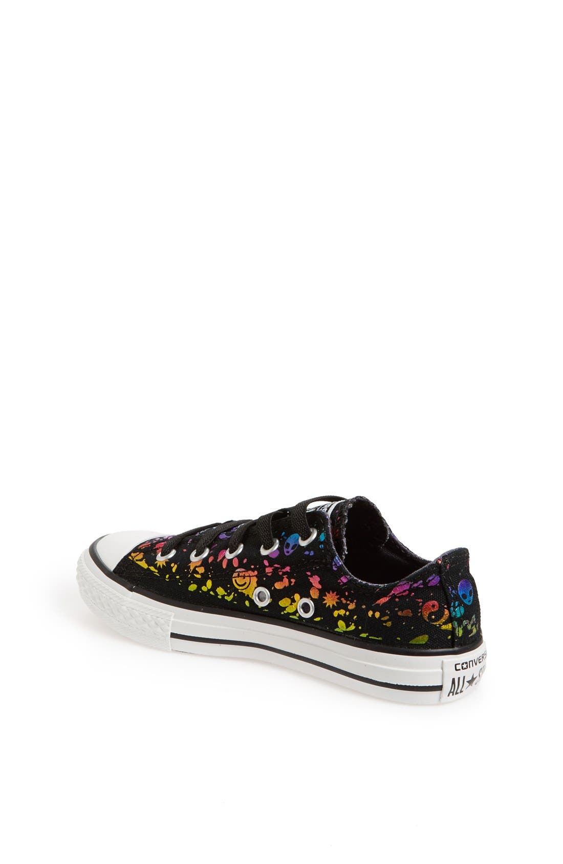 Chuck Taylor® All Star® Stretch Lace Sneaker, Alternate, color, BLACK