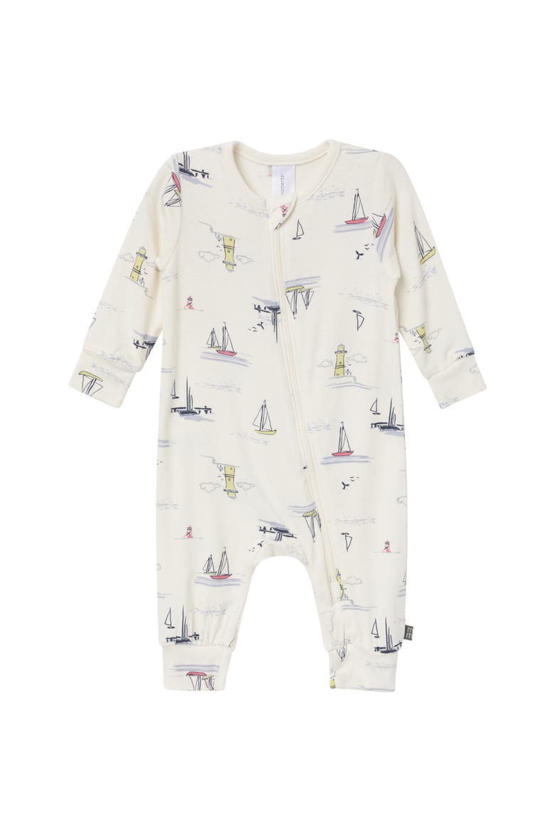 Footless Pajamas, Alternate, color, Sail Harbor