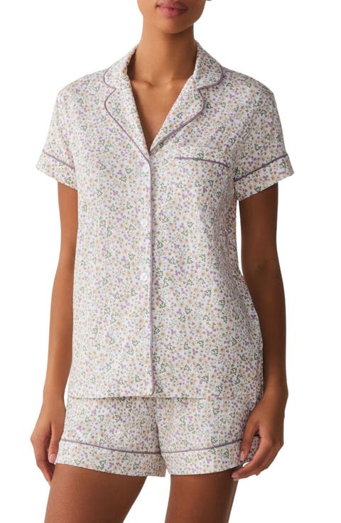 Pima Cotton Short Sleeve Pajamas