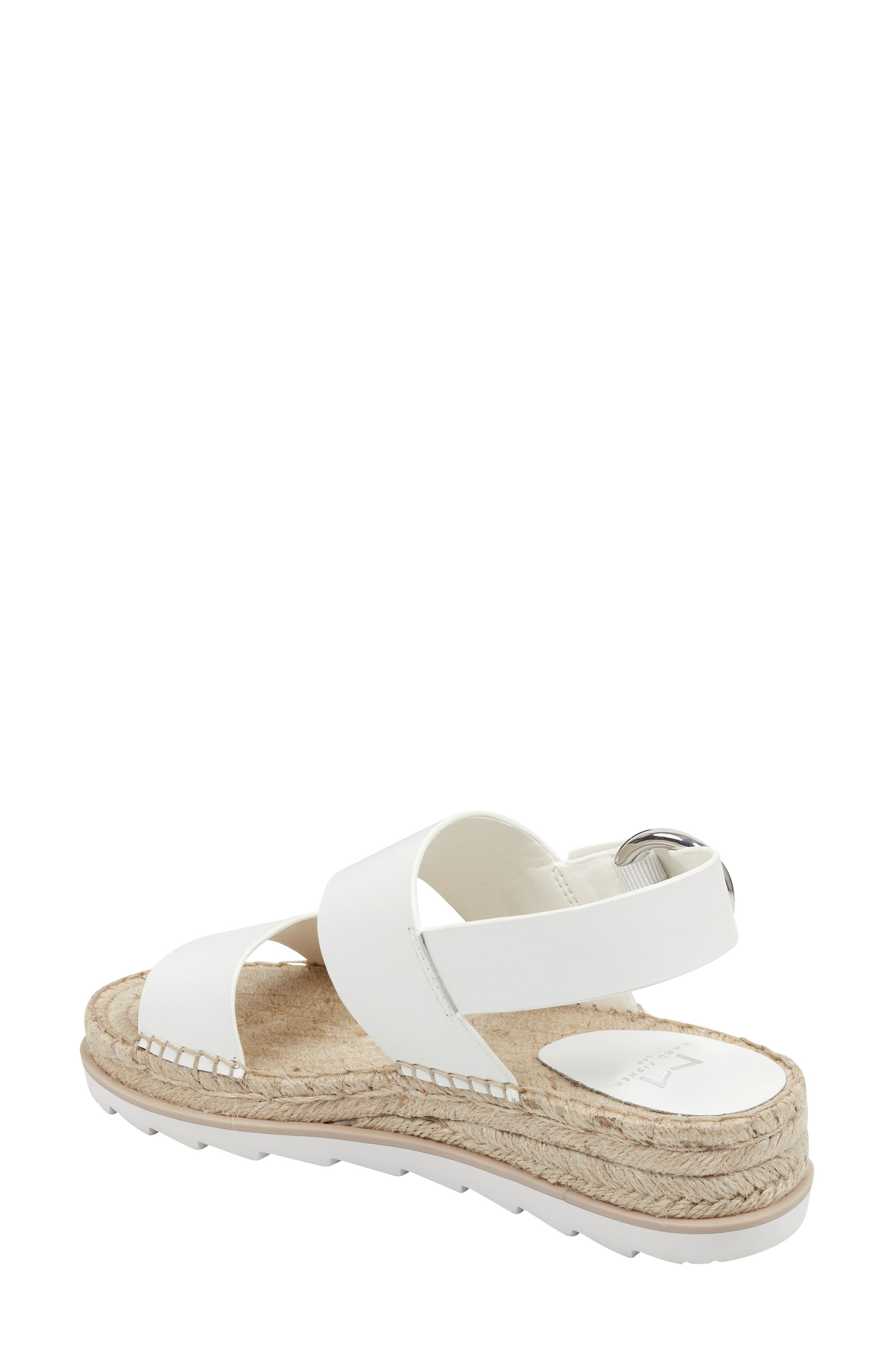 Phebe 2 Espadrille Sandal, Alternate, color, WHITE LEATHER