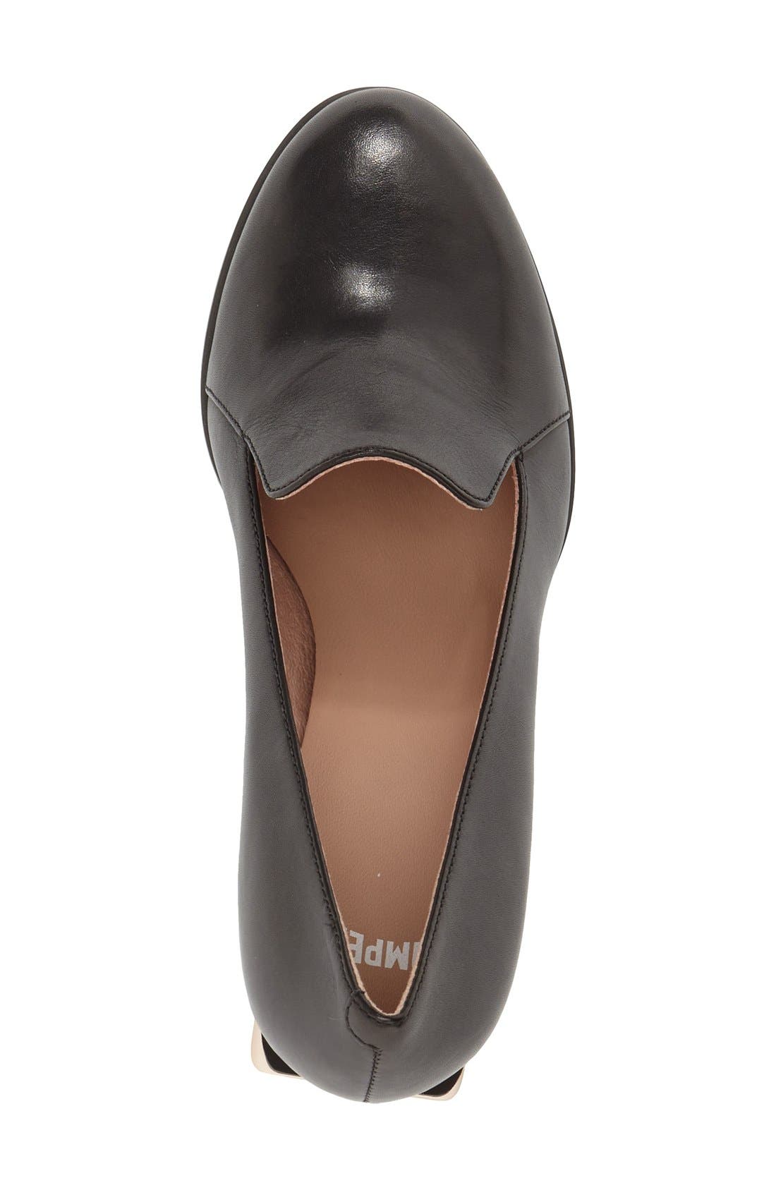 Camper 'Lea' Loafer Pump, Alternate, color, 