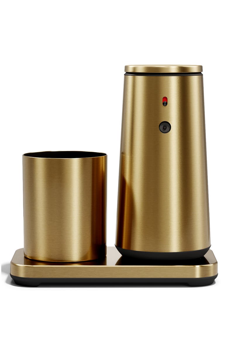 simplehuman Rechargeable Sensor Pump Foam Soap Dispenser with Caddy Cup, Alternate, color,