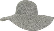 Calvin Klein Marled Sequin Straw Hat