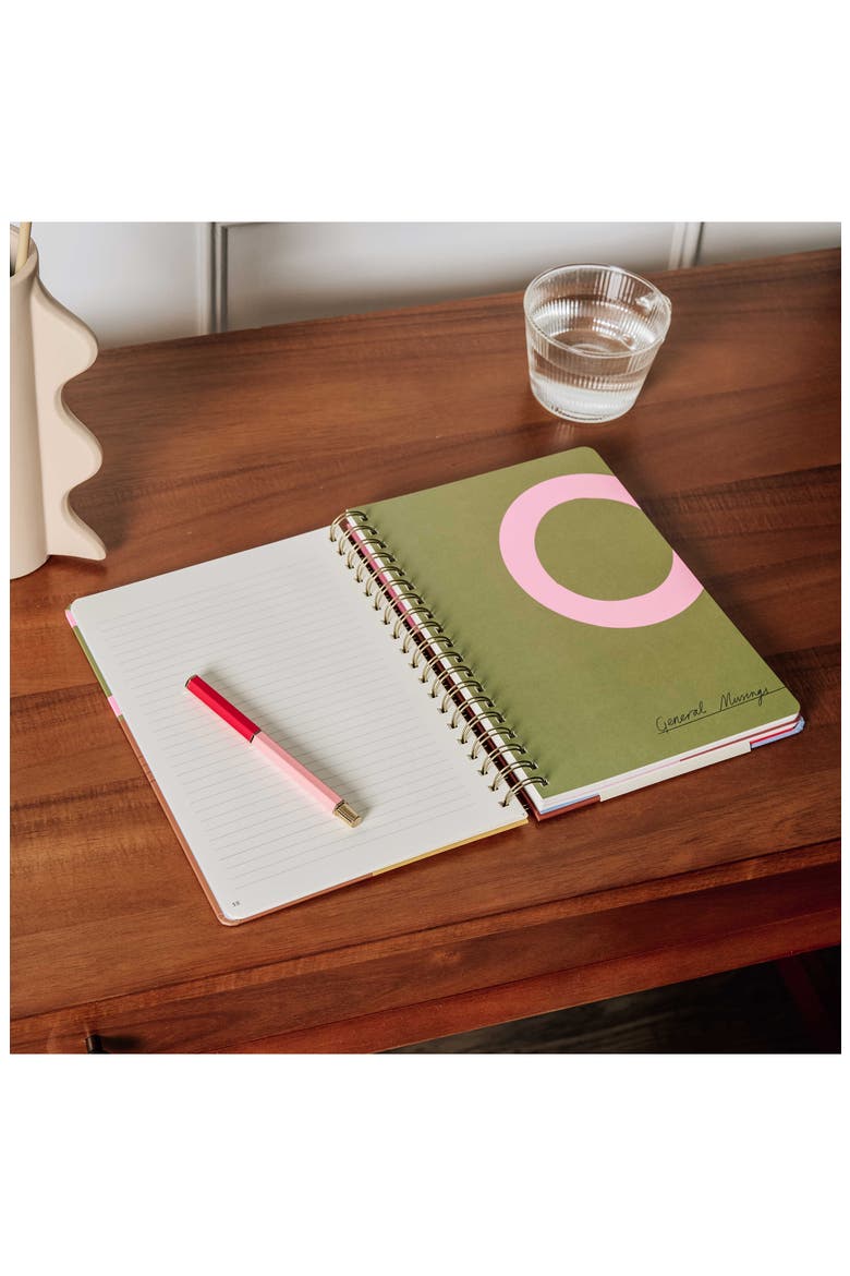 Colorblock Spiral Notebook, Alternate, color, MULTI COLORED