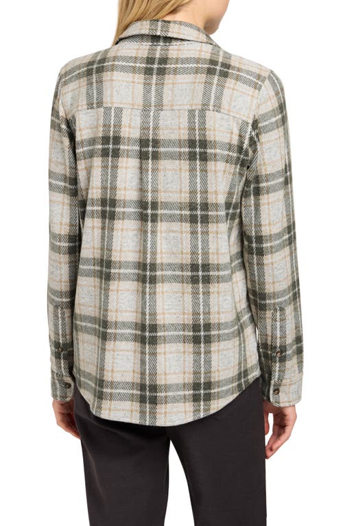 Faherty Legend Plaid Shirt In Green