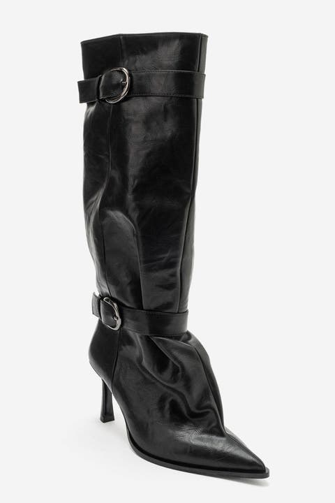 Marcella Stiletto Knee High Boot