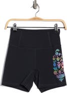 Free People Metallic Logo Never Better Bike Shorts