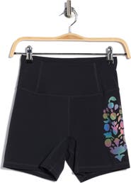 Free People Metallic Logo Never Better Bike Shorts