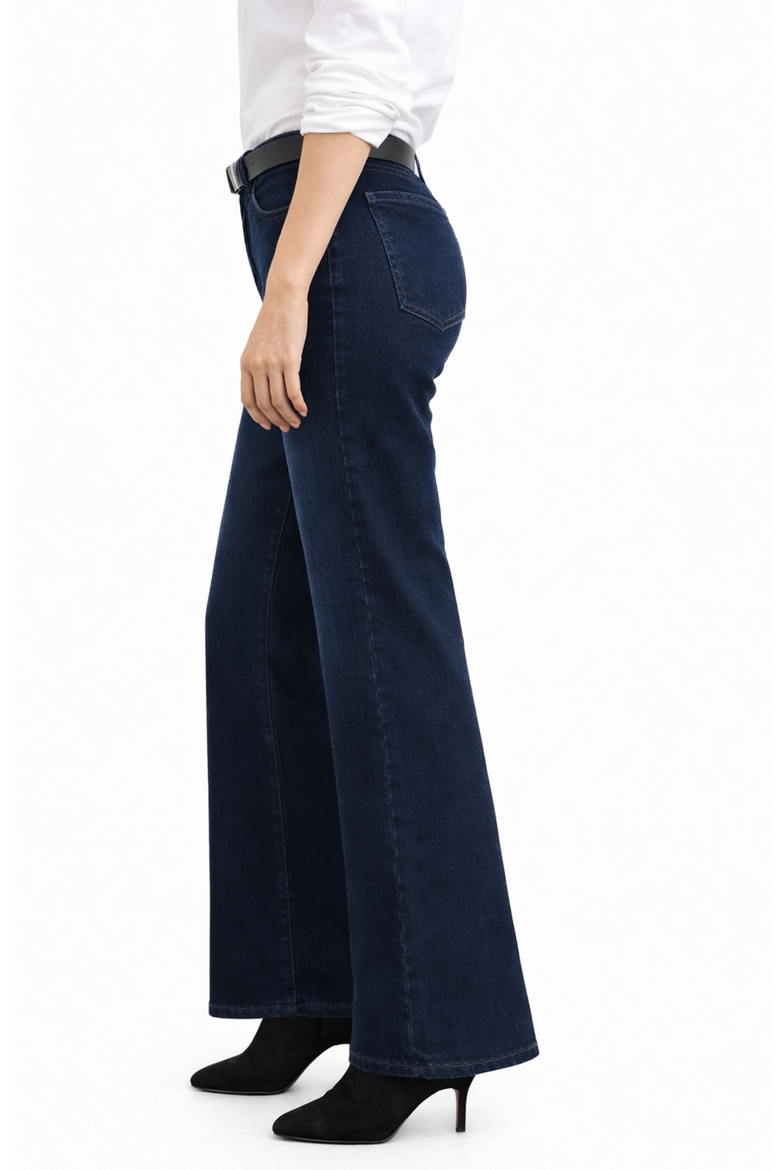 Katie High Rise Classic Flare Jeans, Alternate, color, MADERA BLUE