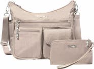 BAGGALLINI Modern Everywhere Hobo Crossbody Bag with Wristlet