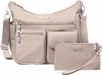 Baggallini Modern Everywhere Hobo Bag - French Navy Baggallini Modern Everywhere Hobo Bag - French Navy