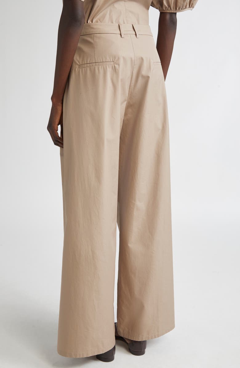 Max Mara Nora Wide Leg Pants, Alternate, color, Turtledove