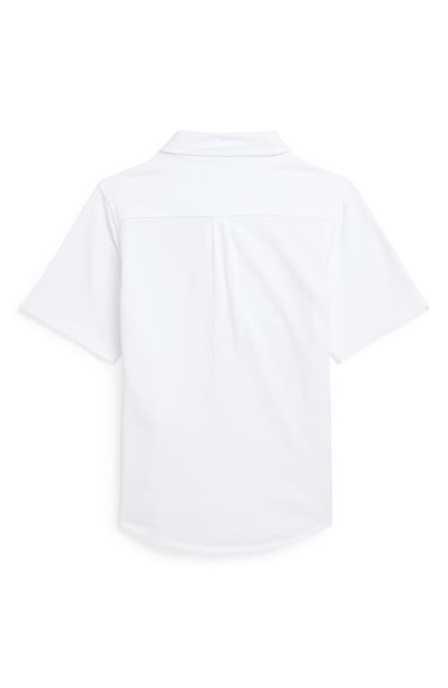 Polo Ralph Lauren Toddler & Little Boys Knit Oxford Short-sleeve Shirt