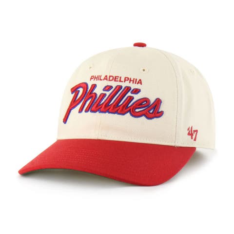 Men's '47 Natural Philadelphia Phillies Crosstown Franchise Fitted Hat