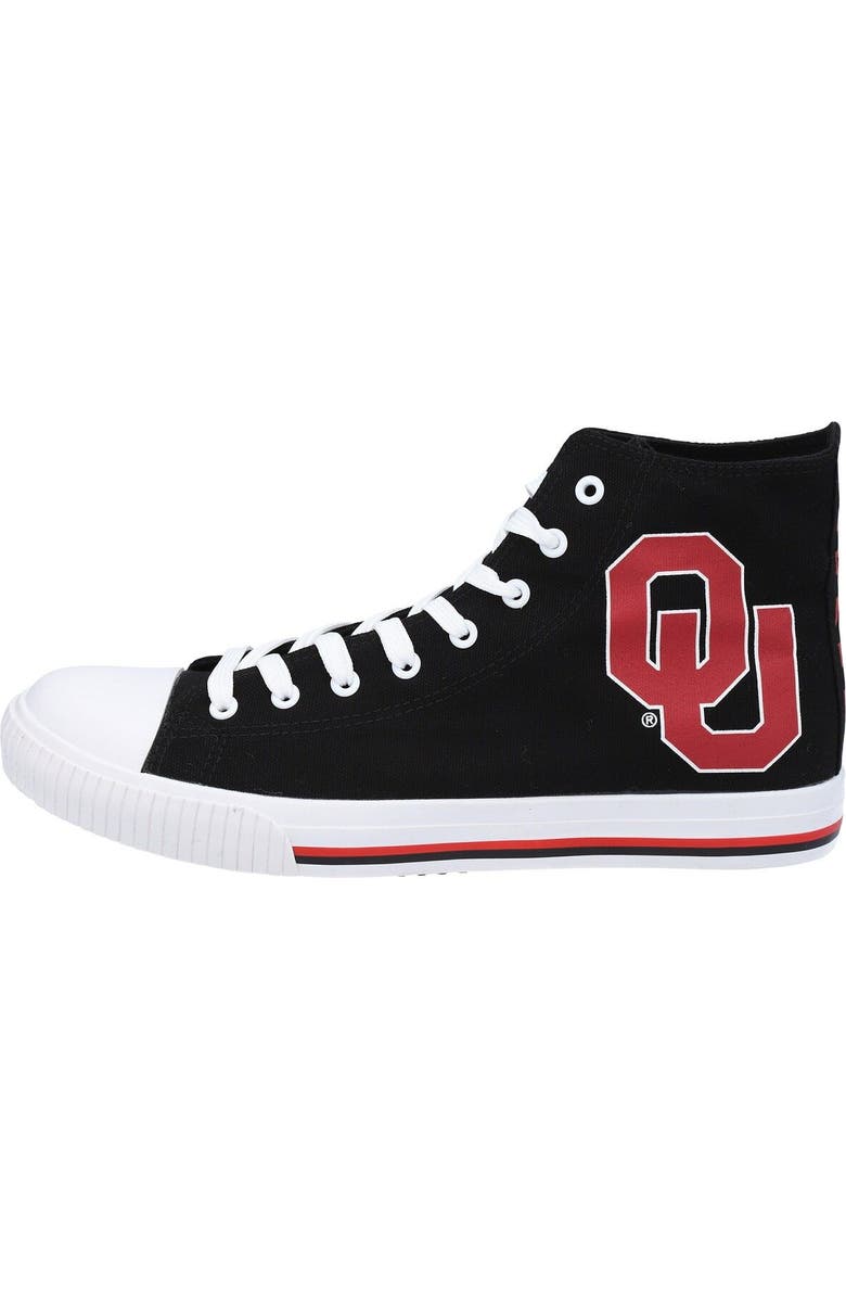 FOCO Men's FOCO Oklahoma Sooners Big Logo High Top Canvas Shoes, Alternate, color,