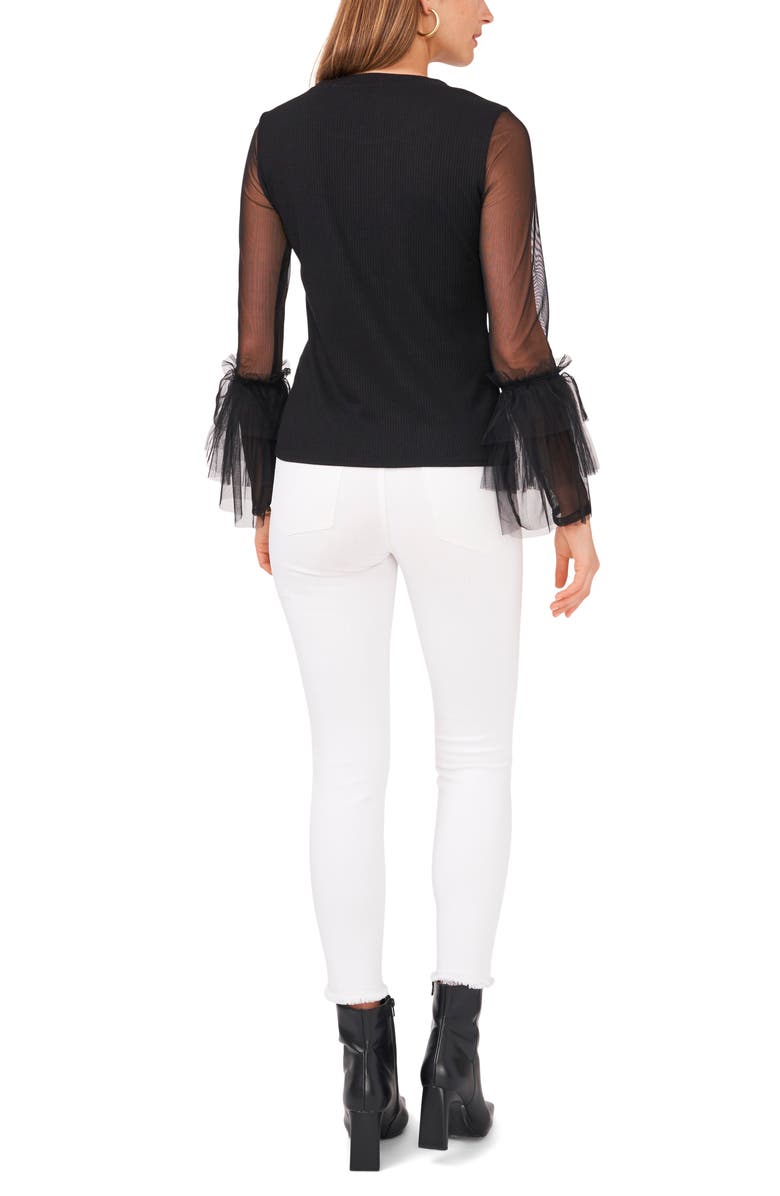 Vince Camuto Back Zip Sweater, Alternate, color, 