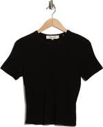 Diane von Furstenberg Crewneck Crop T-Shirt