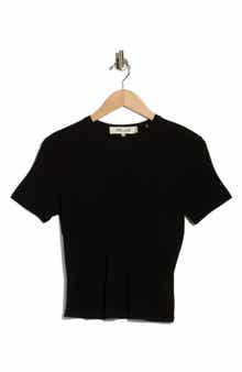 Diane von Furstenberg Crewneck Crop T-Shirt