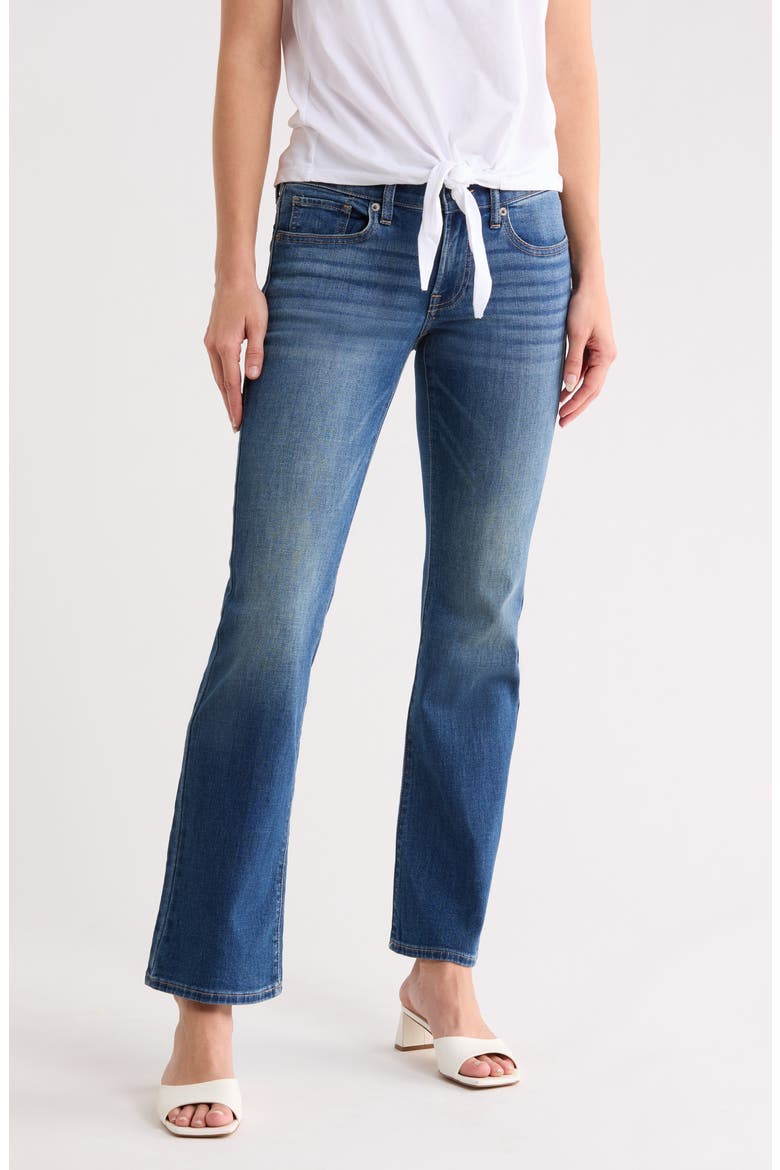 Sweet Mid Rise Bootcut Jeans, Main, color, VICTORY