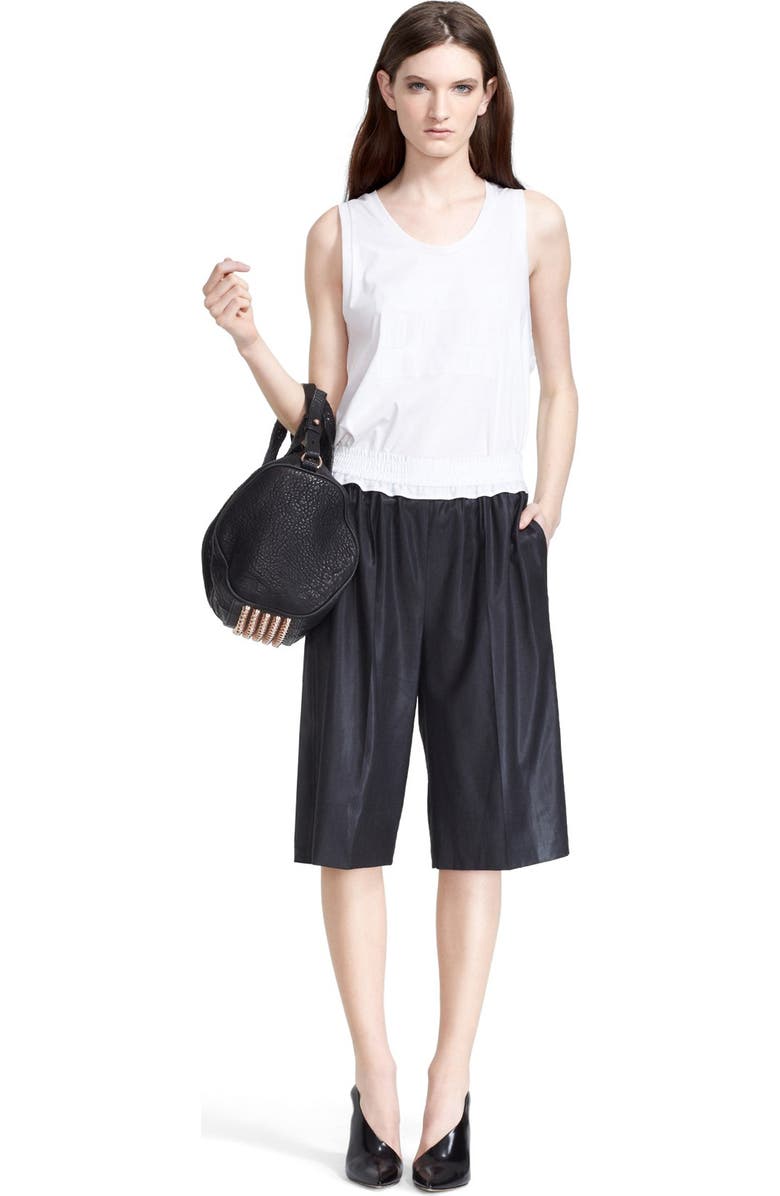 Alexander Wang 'Rocco - Rosegold' Leather Satchel, Alternate, color,