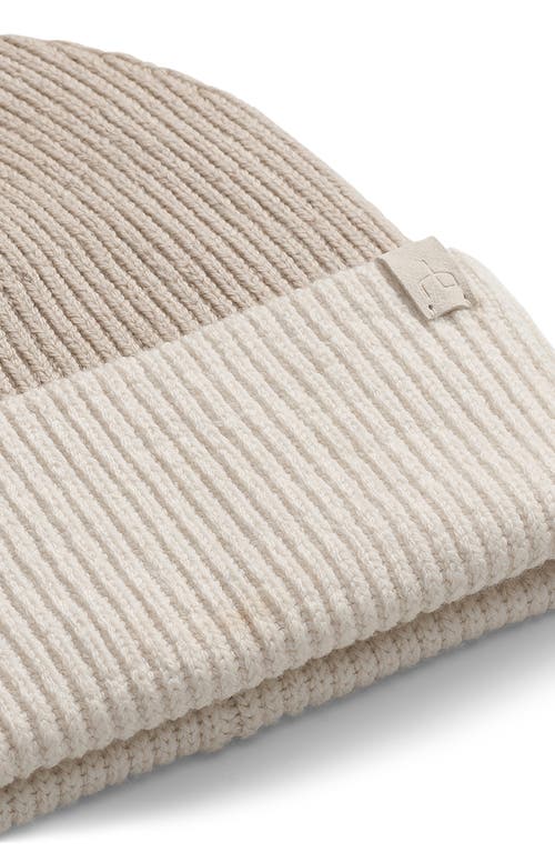 Rag & Bone Blake Wool Blend Beanie In Brown