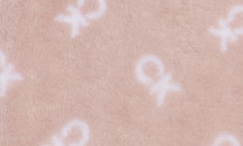 Calvin Klein Plush Robe In Purple