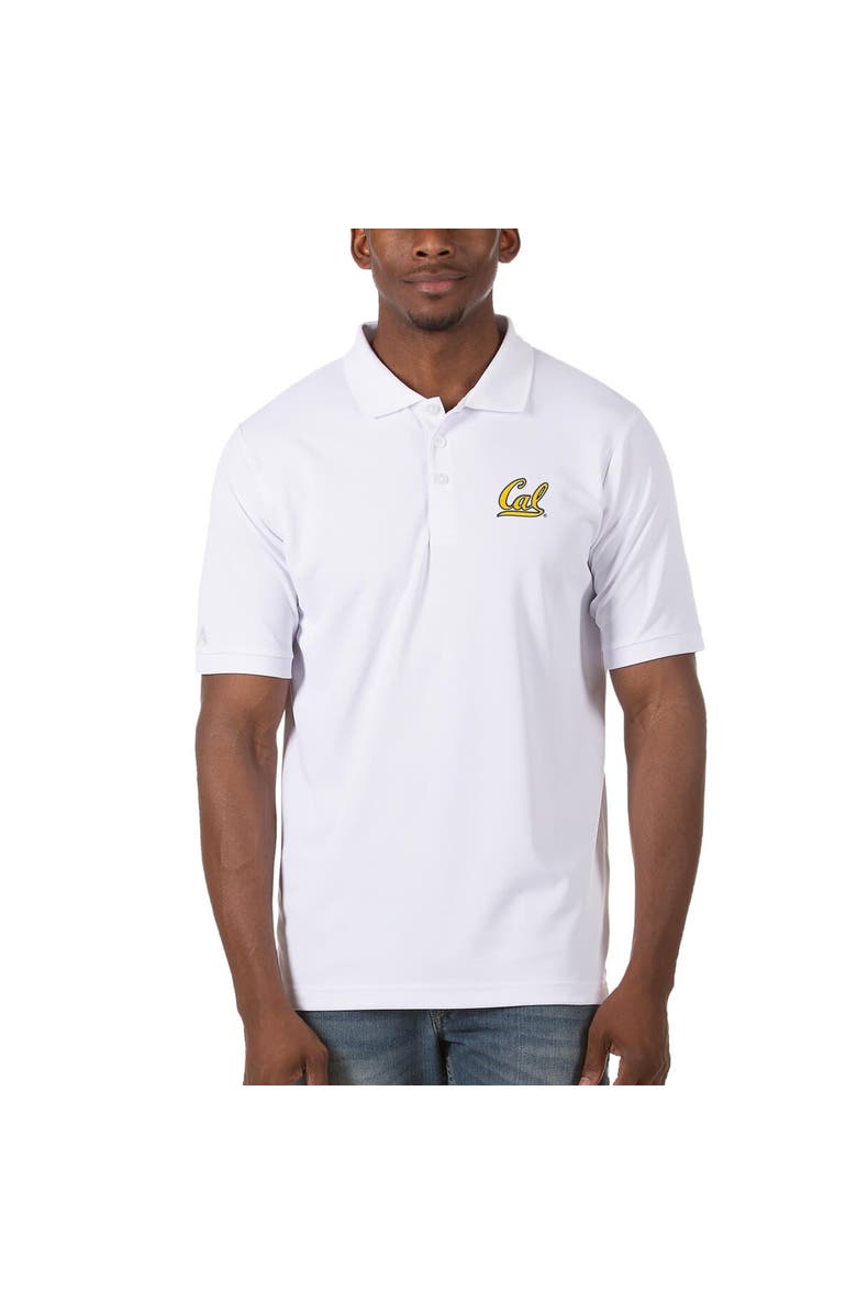 ANTIGUA Men's Antigua White Cal Bears Legacy Pique Polo, Alternate, color, White