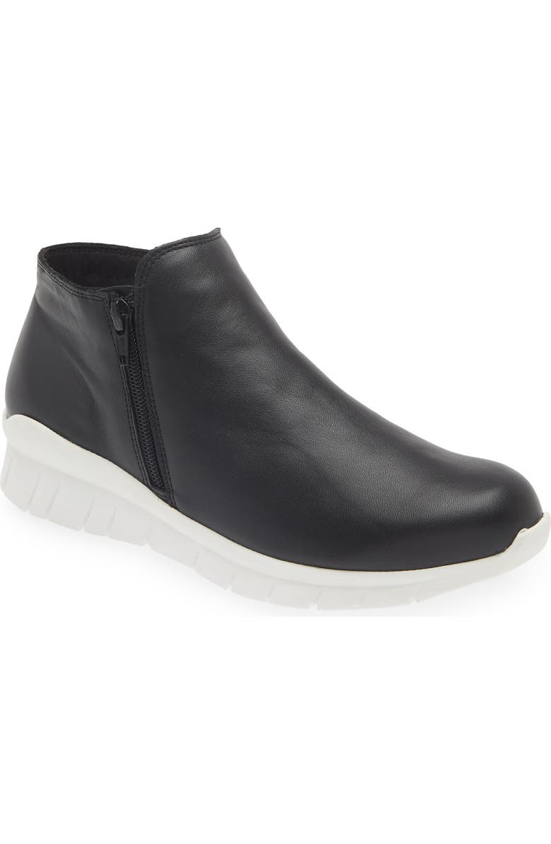 Naot Zodiac Sneaker, Main, color, Jet Black Leather