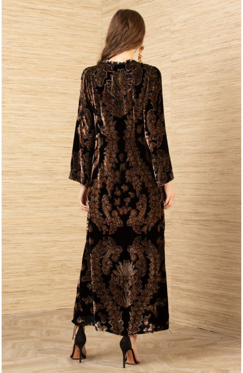 Hale Bob Emberlynn Velvet Dress, Alternate, color,