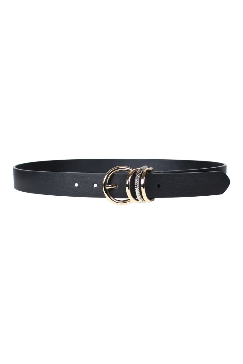 D Keeper Belt, Main, color, BLACK