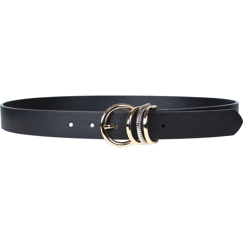 Linea Pelle D Keeper Belt In Black