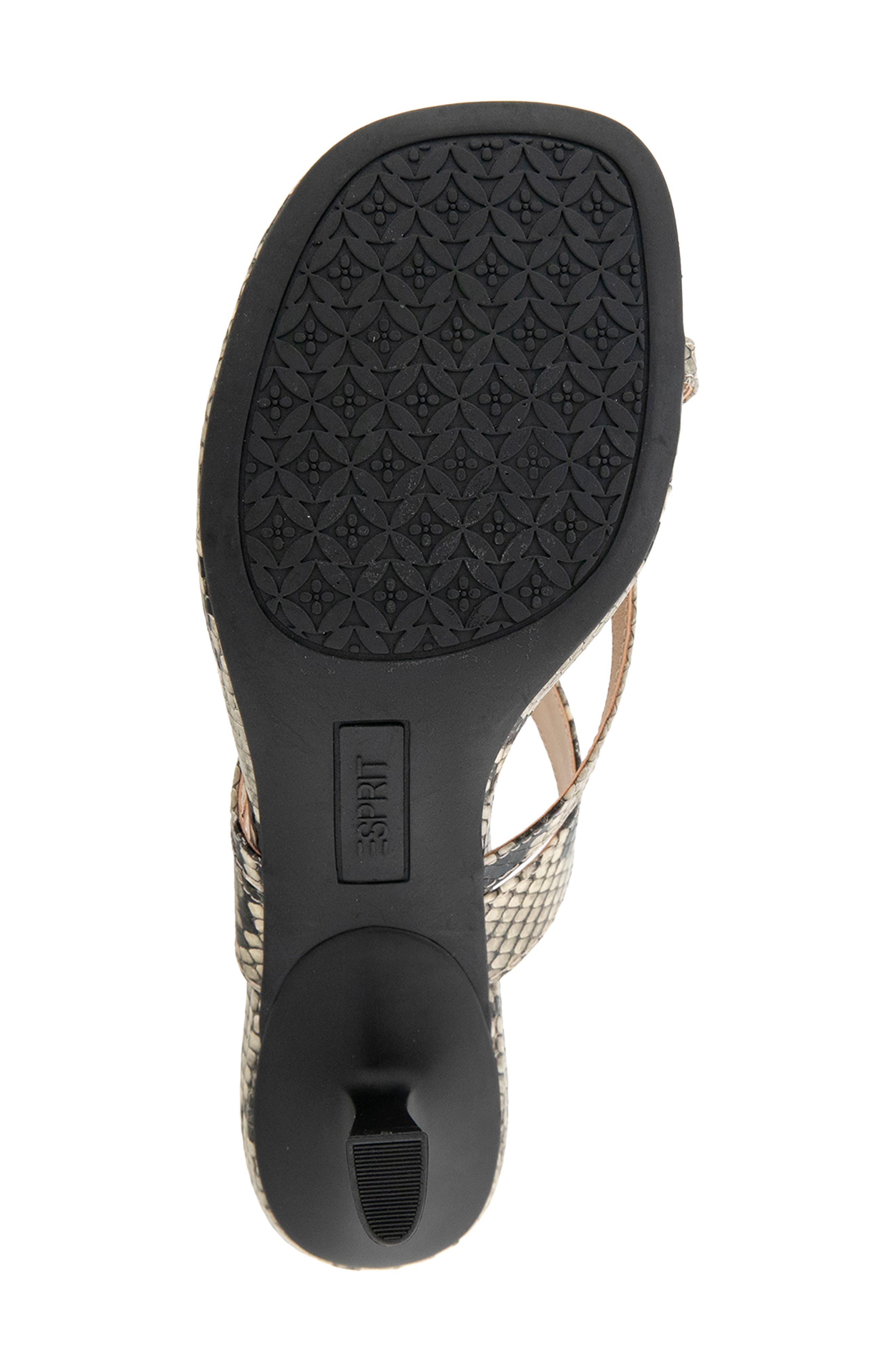 Elian Toe Loop Sandal, Alternate, color, SNAKE PRINT PU