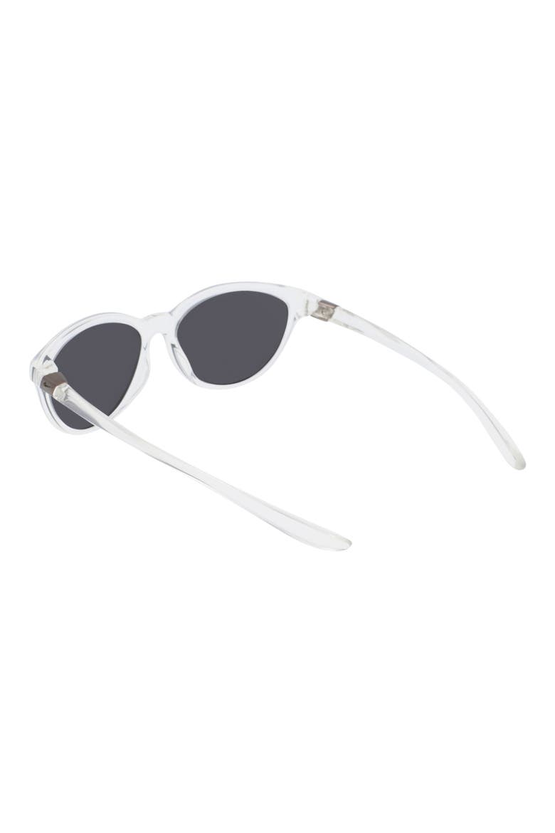 City Persona 57mm Cat Eye Sunglasses, Alternate, color, CLEAR / GREY