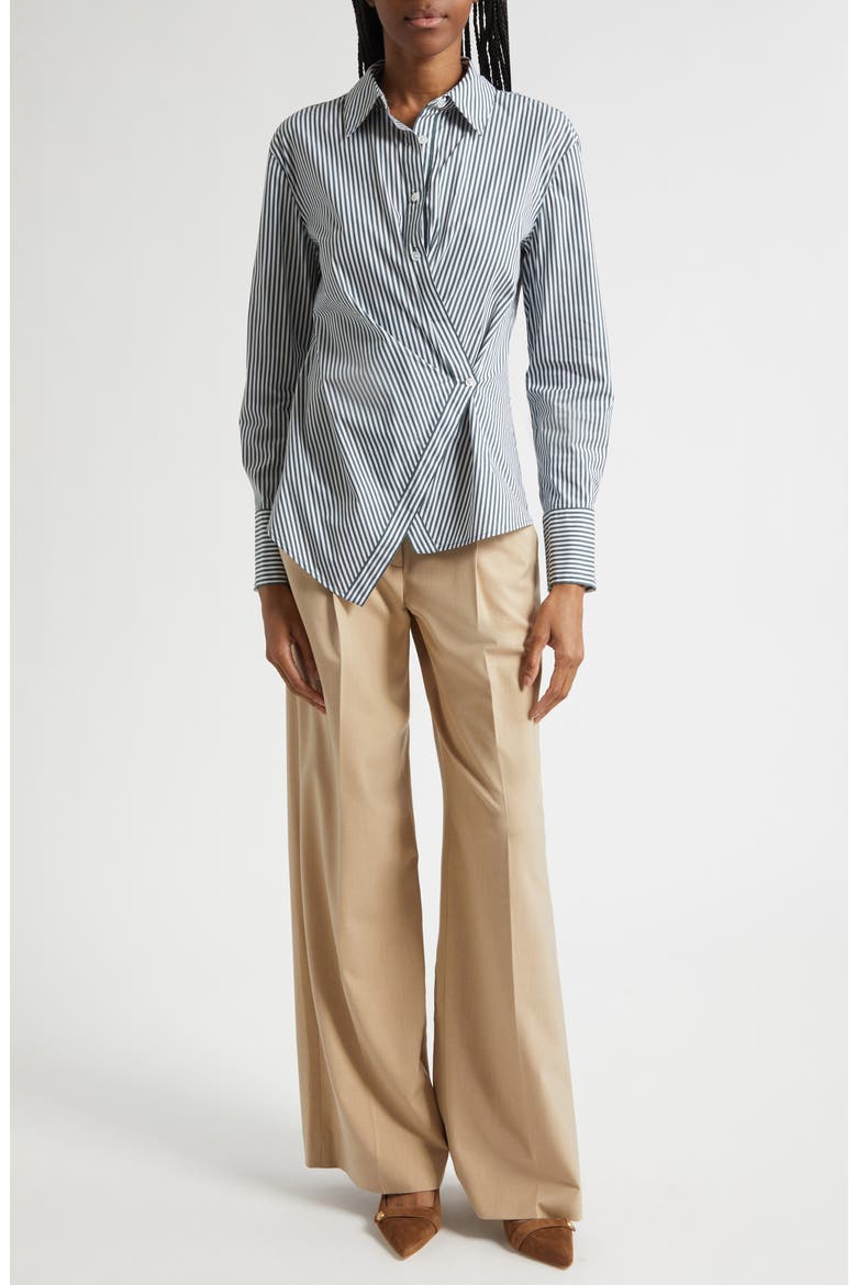 Rimini Pleated Wide Leg Pants, Alternate, color, KHAKI MELANGE