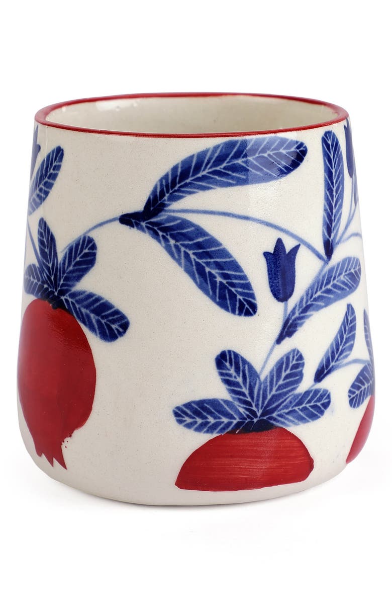 Casa Amarosa Floral Mug, Main, color, Red
