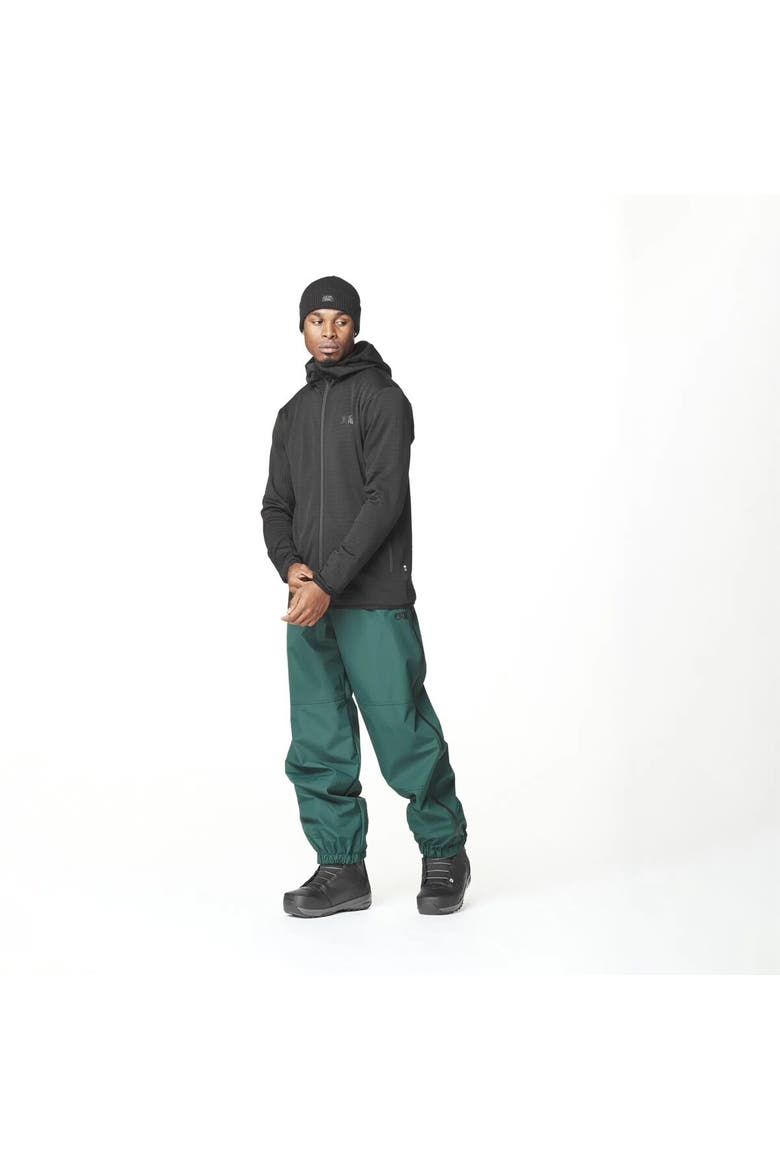 Bake Grid Full-Zip Hooded Fleece - Men's, Alternate, color, Black