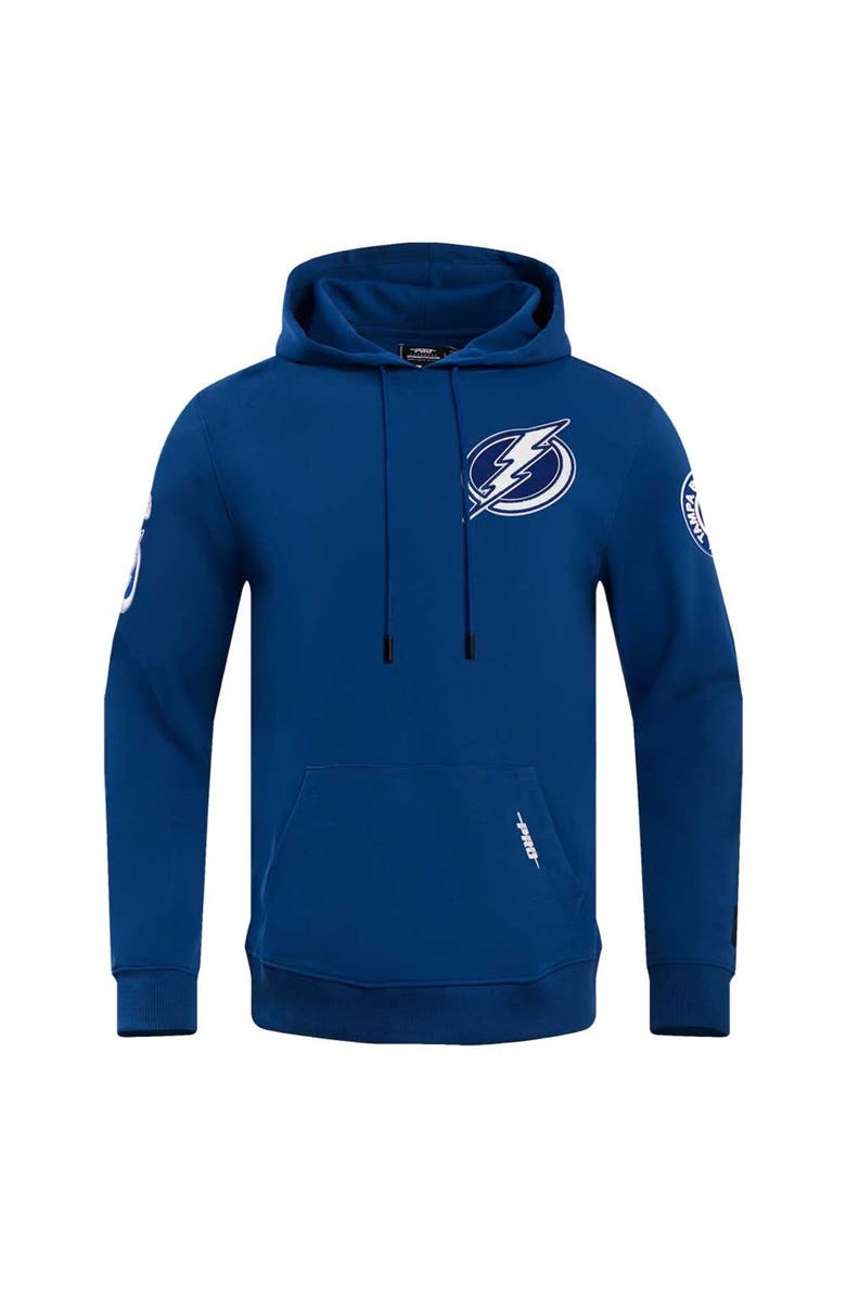 PRO STANDARD Men's Pro Standard Blue Tampa Bay Lightning Classic Pullover Hoodie, Alternate, color, Blue