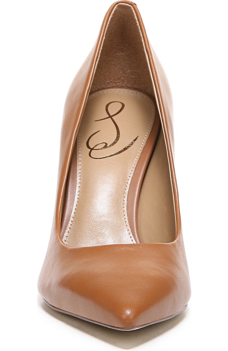 Sam Edelman Hazel Pointed Toe Pump, Alternate, color, Saddle