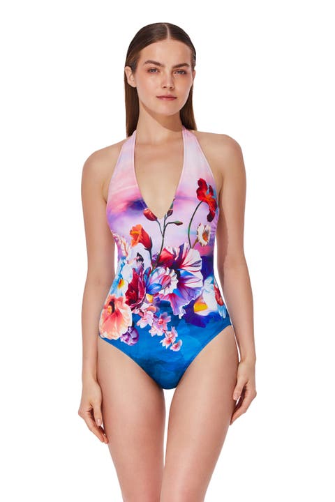 Under The Sea Halter One Piece
