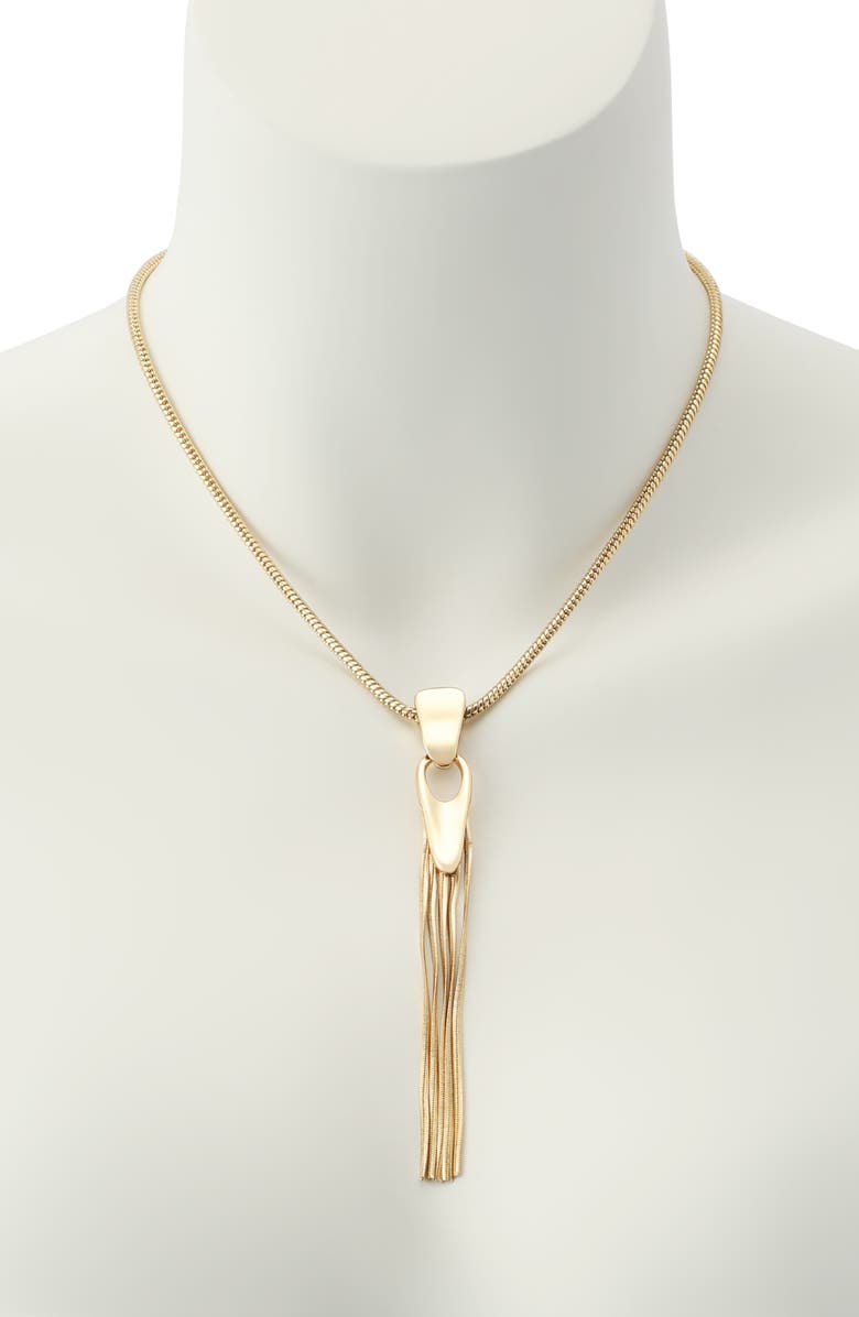 Robert Lee Morris Fringe Pendant Necklace, Alternate, color, 