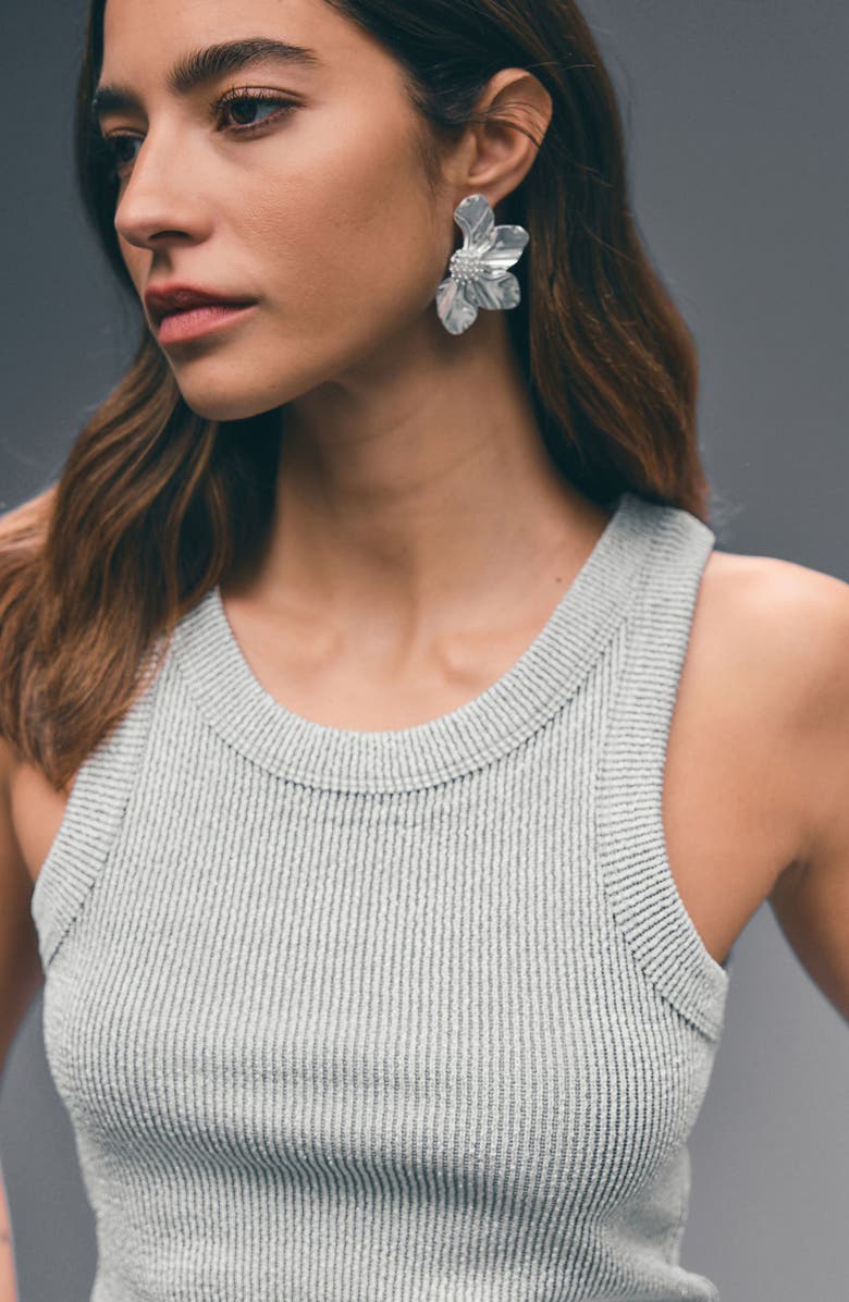 NEXT Glitter Tank Top, Alternate, color, Silver