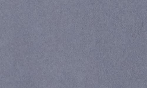 Vince Collarless Wool Blend Longline Coat In Blue