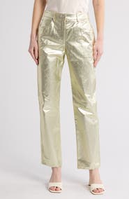 TWP Pony Boy Metallic Nonstretch Cotton Jeans