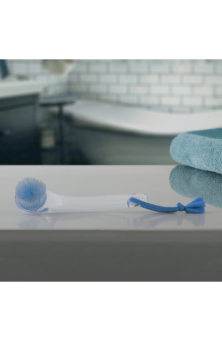 Zadro Exfoliating Silicone Facial Brush, Alternate, color, Blue Acrylic